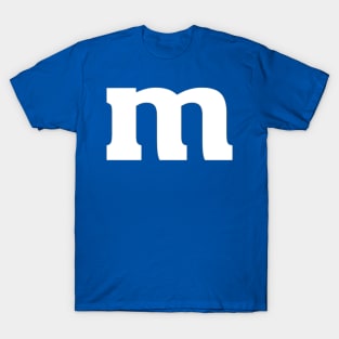 letter m Shirt lower case alphabet matching Tee T-Shirt